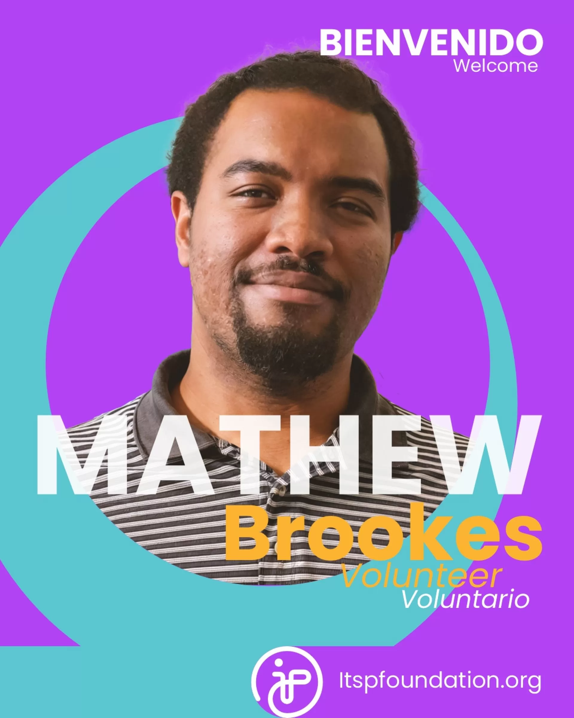 Mathew Brookes, Voluntario de It´s P foundation